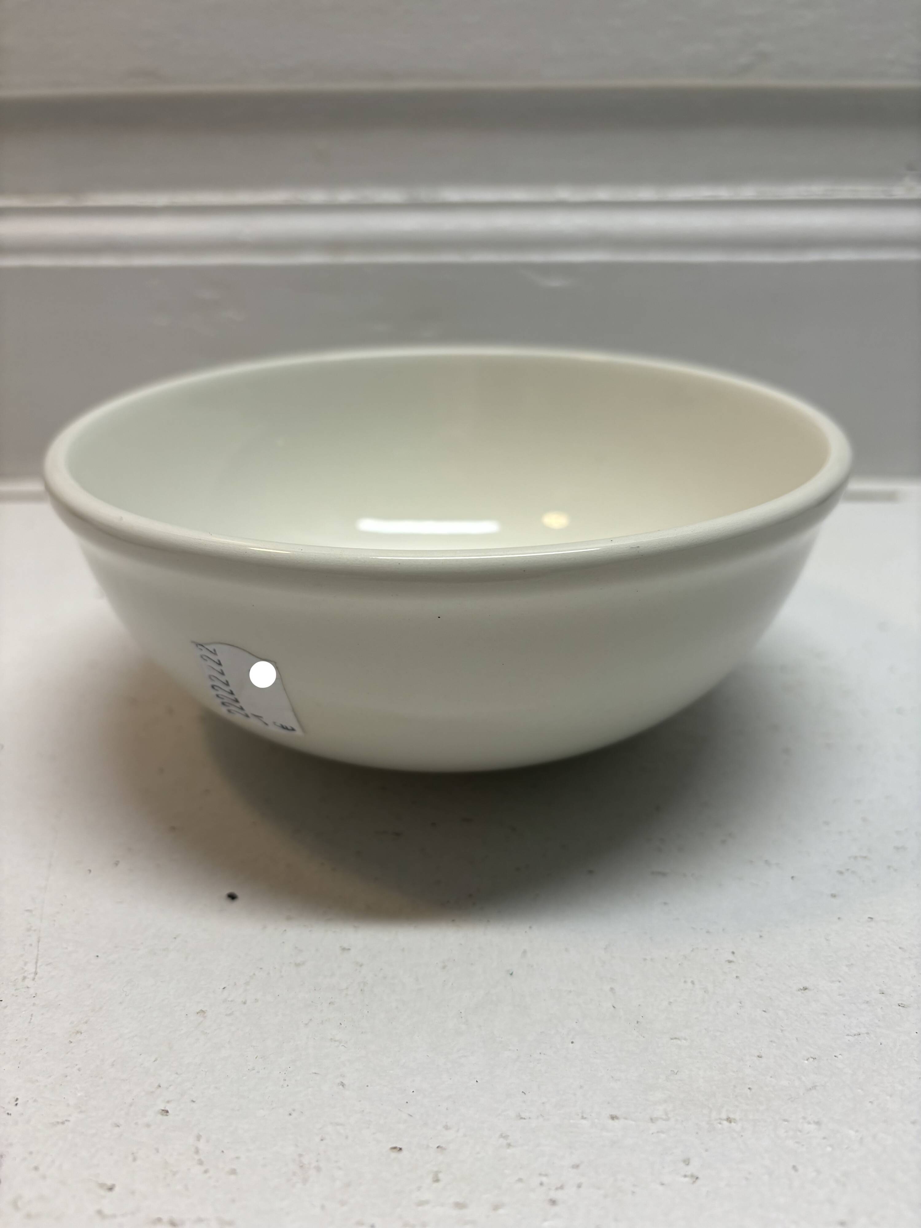 Bol blanc en porcelaine
