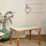 Rattan table