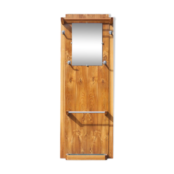 Art deco coat rack, wooden coat rack, cloakroom, entrance hall furniture