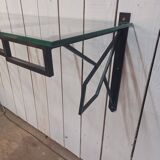 Wrought iron console, 50's