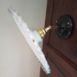 Vintage opaline wall light