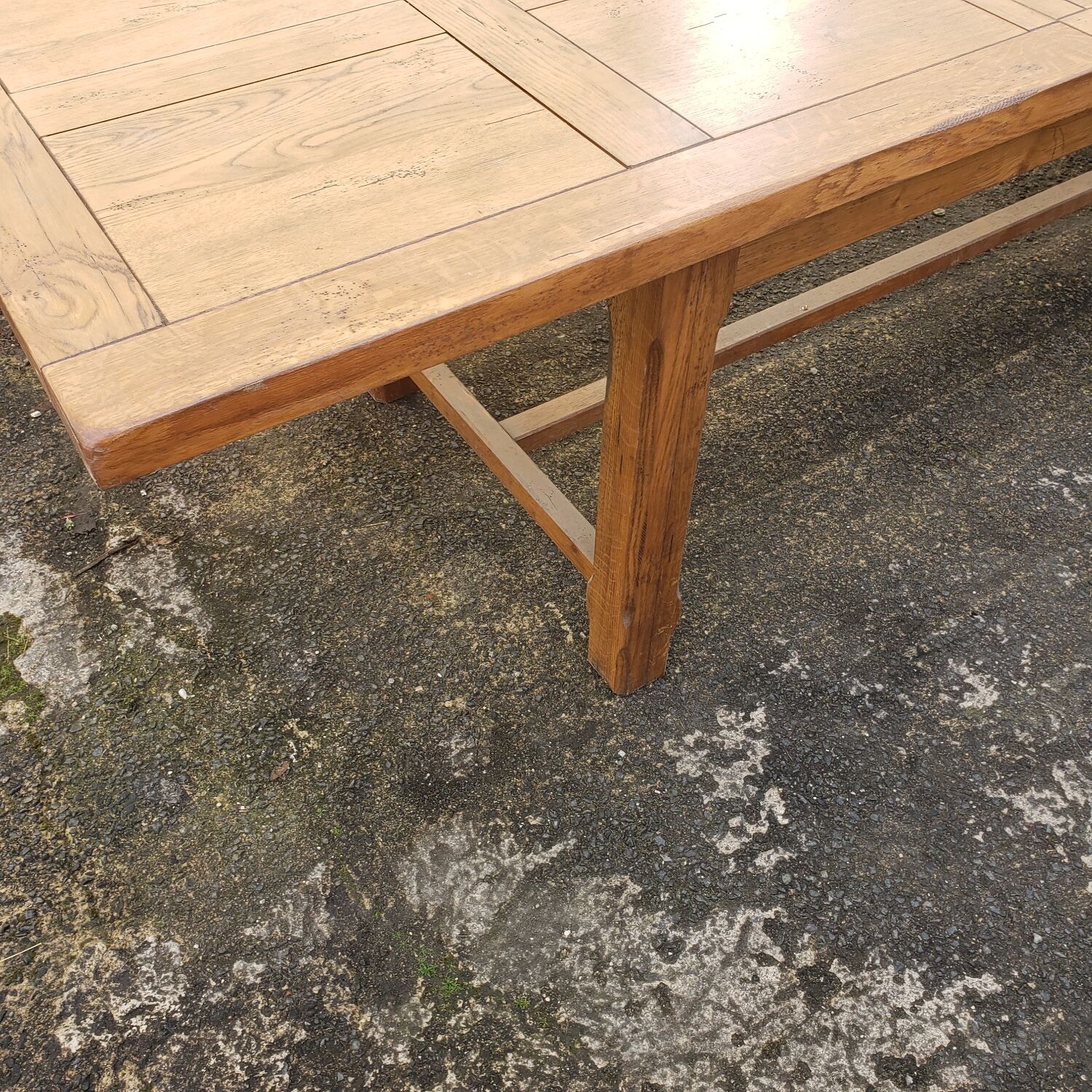 Wooden table 290 cm