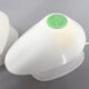 1960s Pair of White Bakelite Table or Wall Lamp, Czechoslovakia