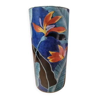 Vintage OTOGIRI floral vase