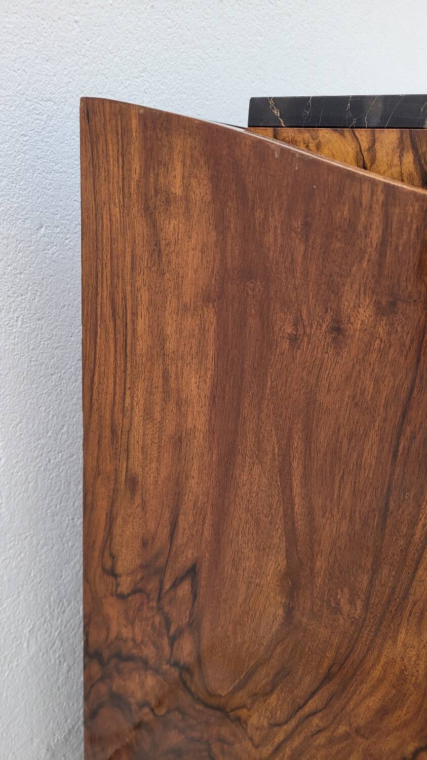 Art Deco period chest of drawers in walnut burl - 1930s