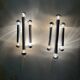 Set of 2 Hufnagel leuchten wall lamps sconce , 1970s