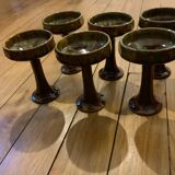 Ceramic ice cream cups