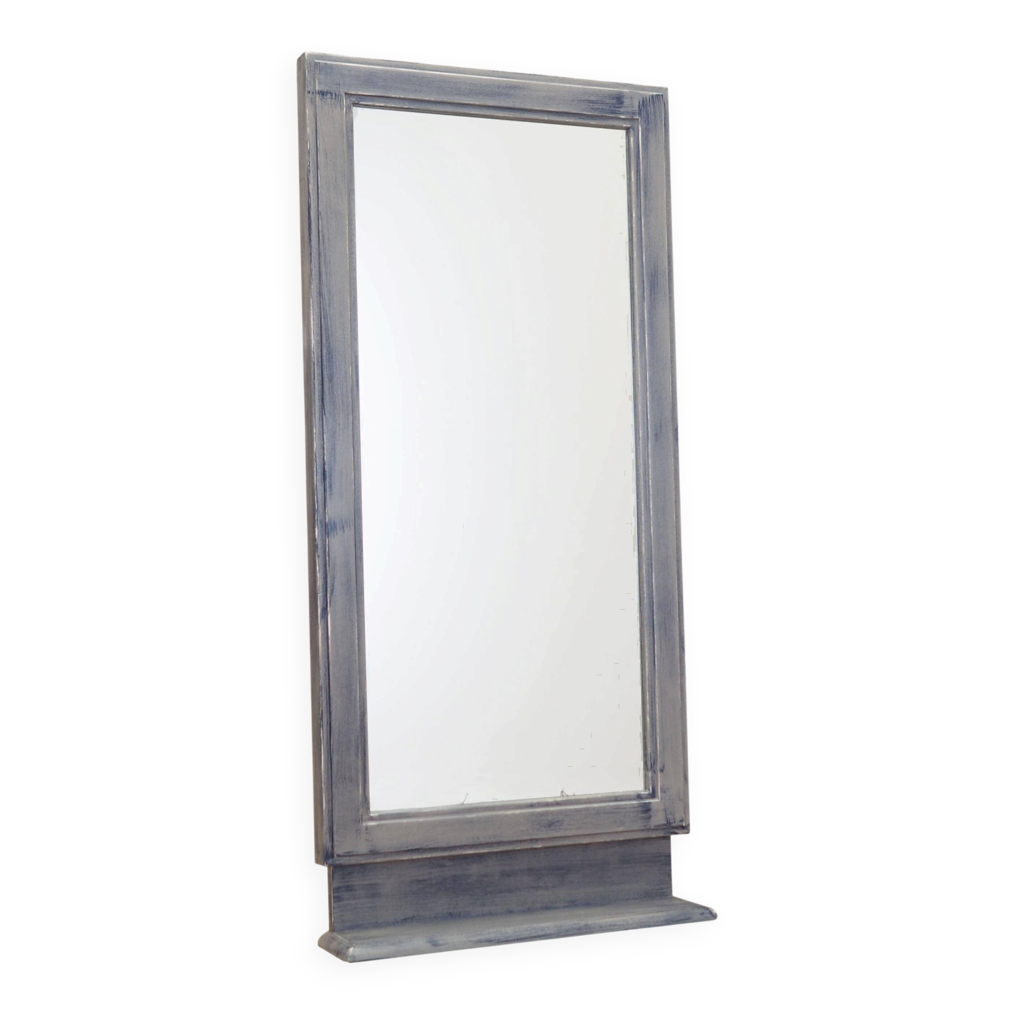 Mirror in beech frame, Danish design, 1960s, production: Denmark