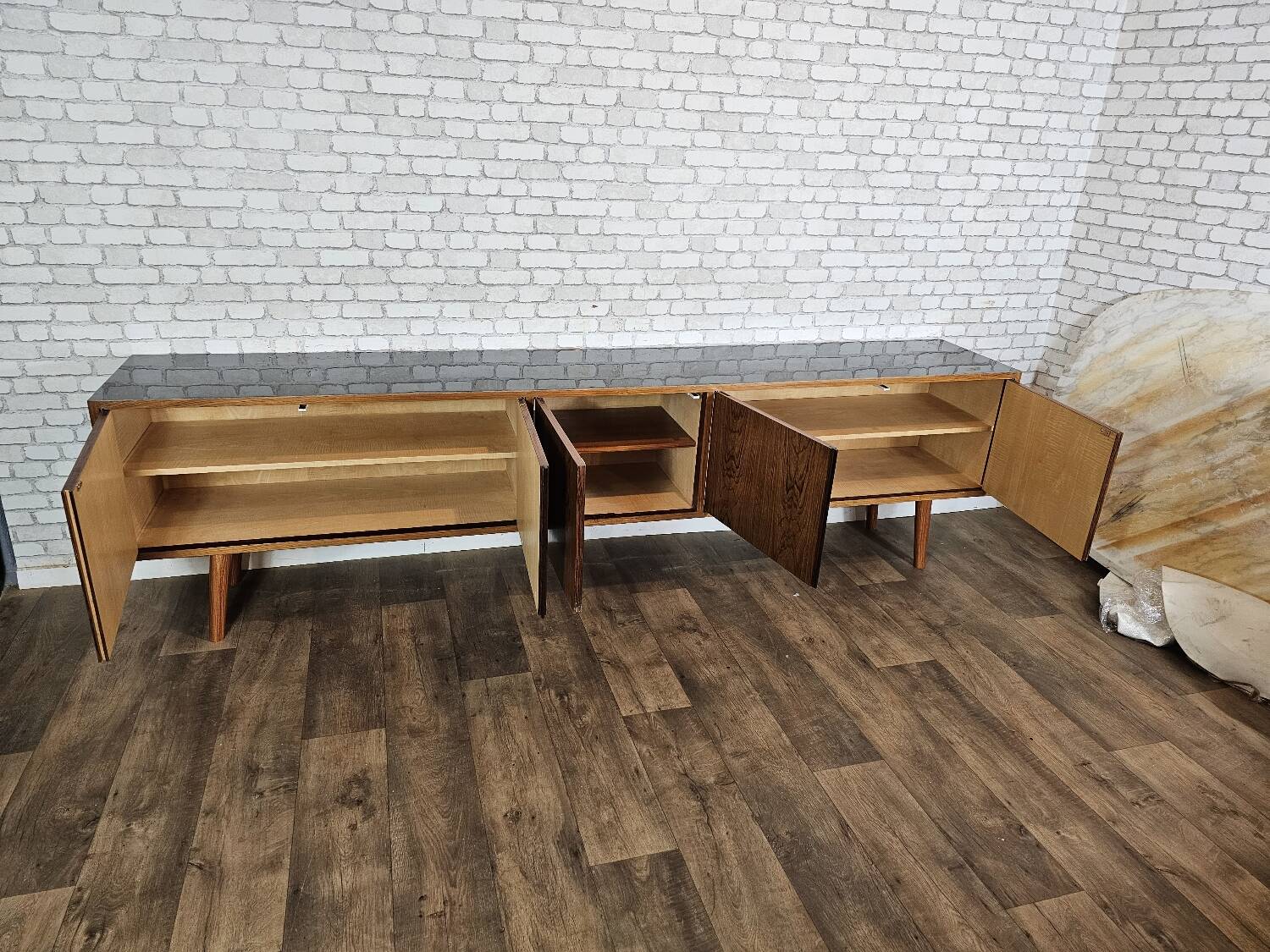 Scandinavian sideboard in rosewood 1960