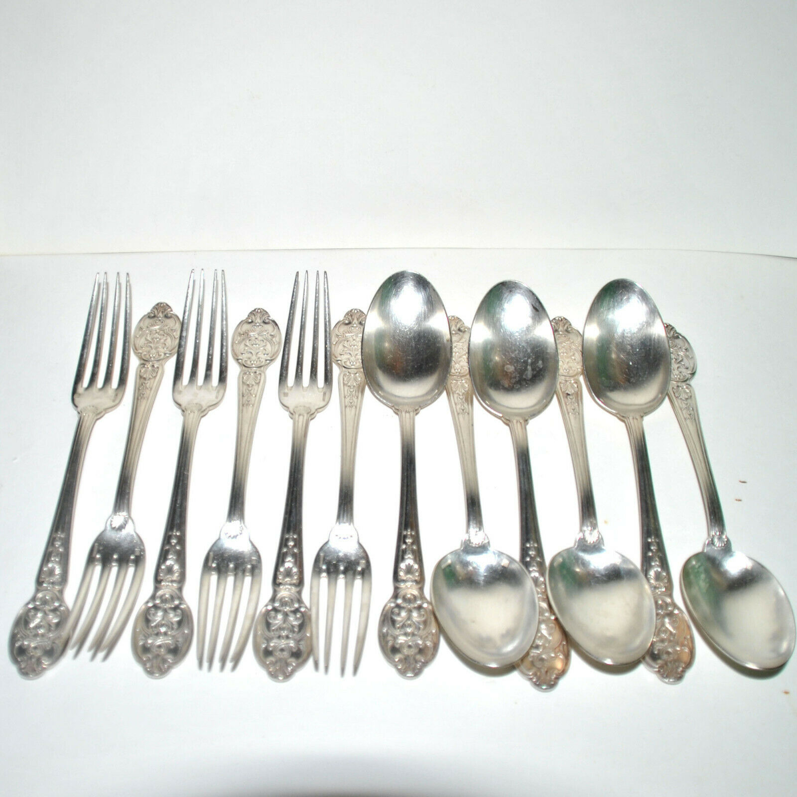 Table cutlery 19th regency style by Christofle