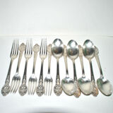 Table cutlery 19th regency style by Christofle