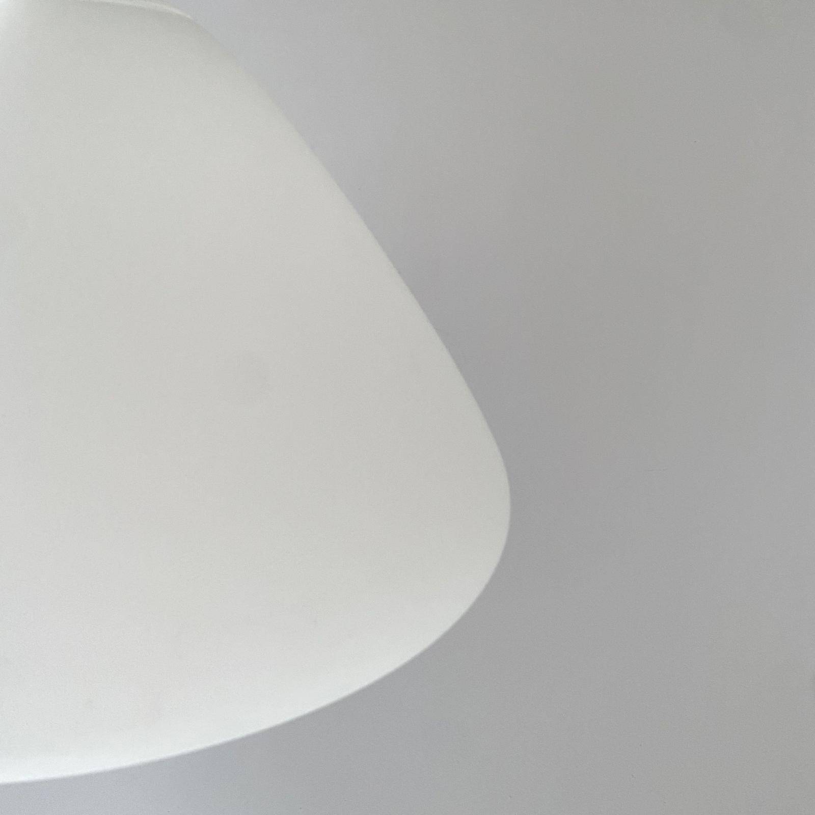 Artemide Capsule Pendant Light by Ross Lovegrove, White Glass, 2010