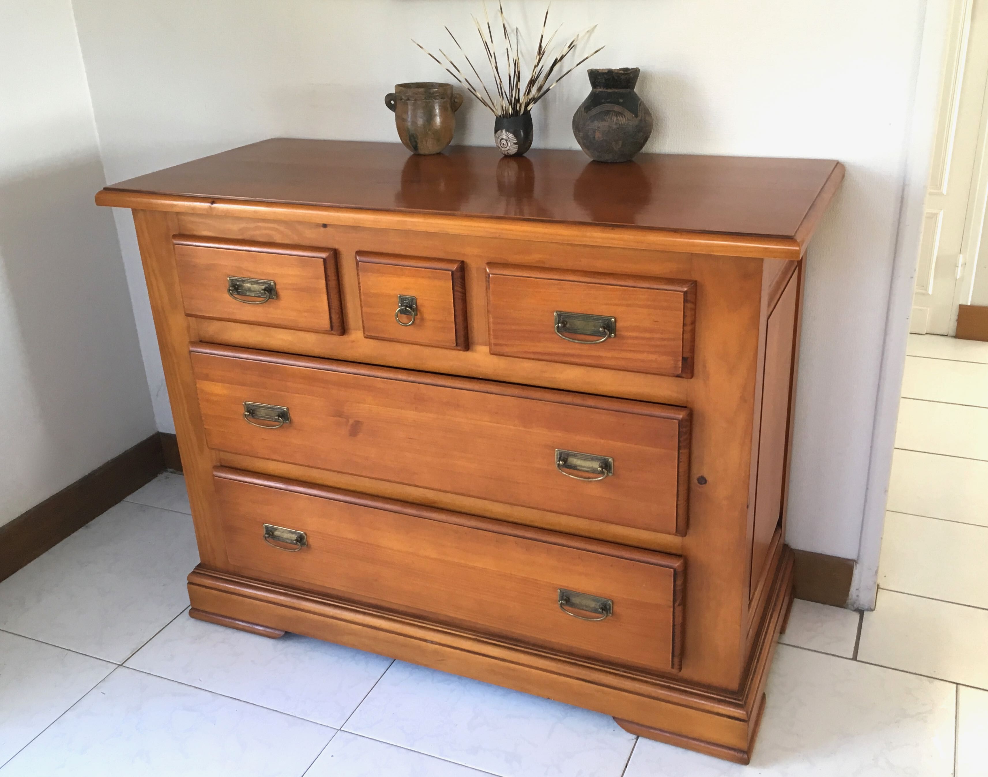 Cherry chest of drawers 5 drawers