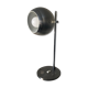 Lampe vintage 1960 eyeball acier brossé - 44 cm