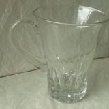 Cruche pichet carafe pour eau orangeade en cristal taille ancienne