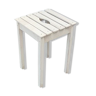 Tabouret à lattes