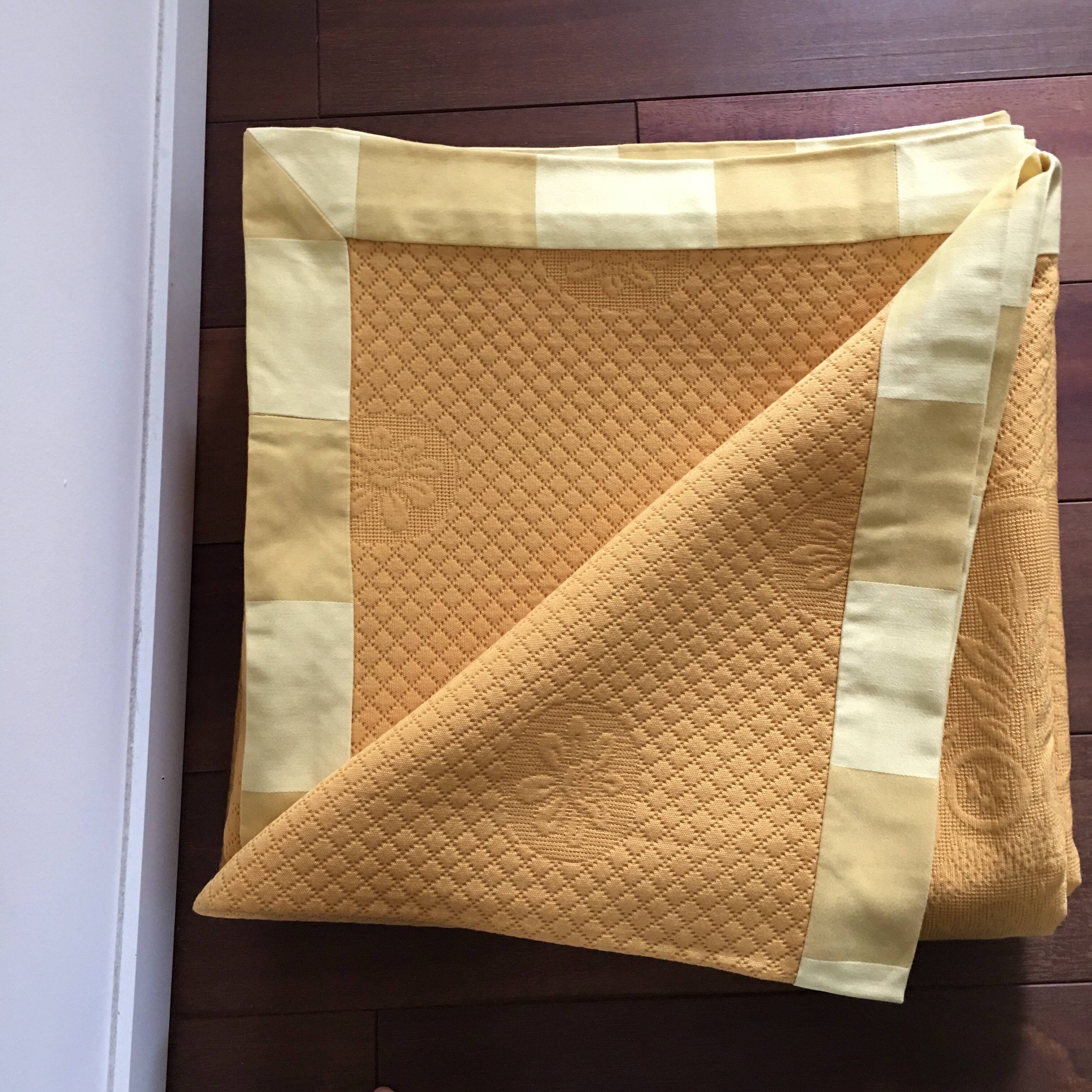 Yellow Table Mat Pierre Frey fabric 310 x 150 cm