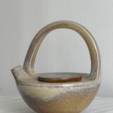 Handmade ceramic teapot
