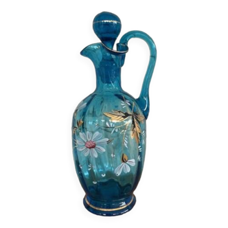 Early century blown glass carafe.