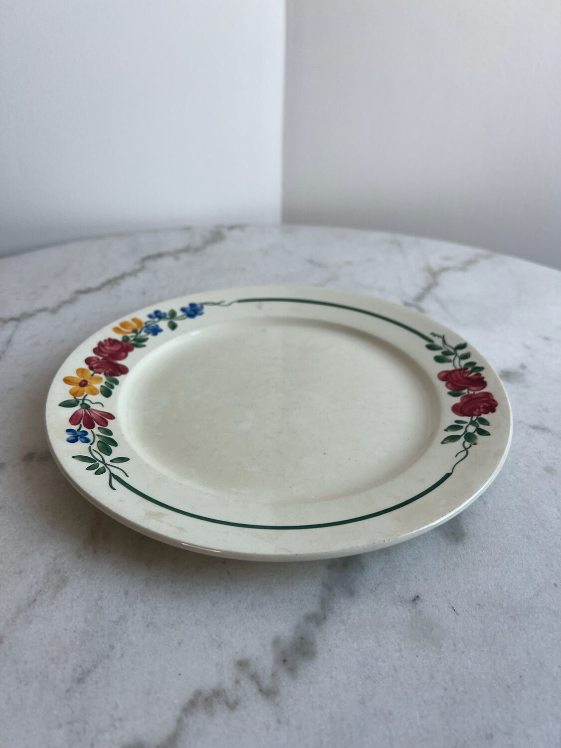 Flat plate - hand painted
