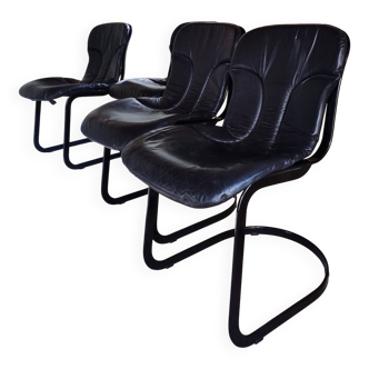 Chaise Willy Rizzo pour Cidue