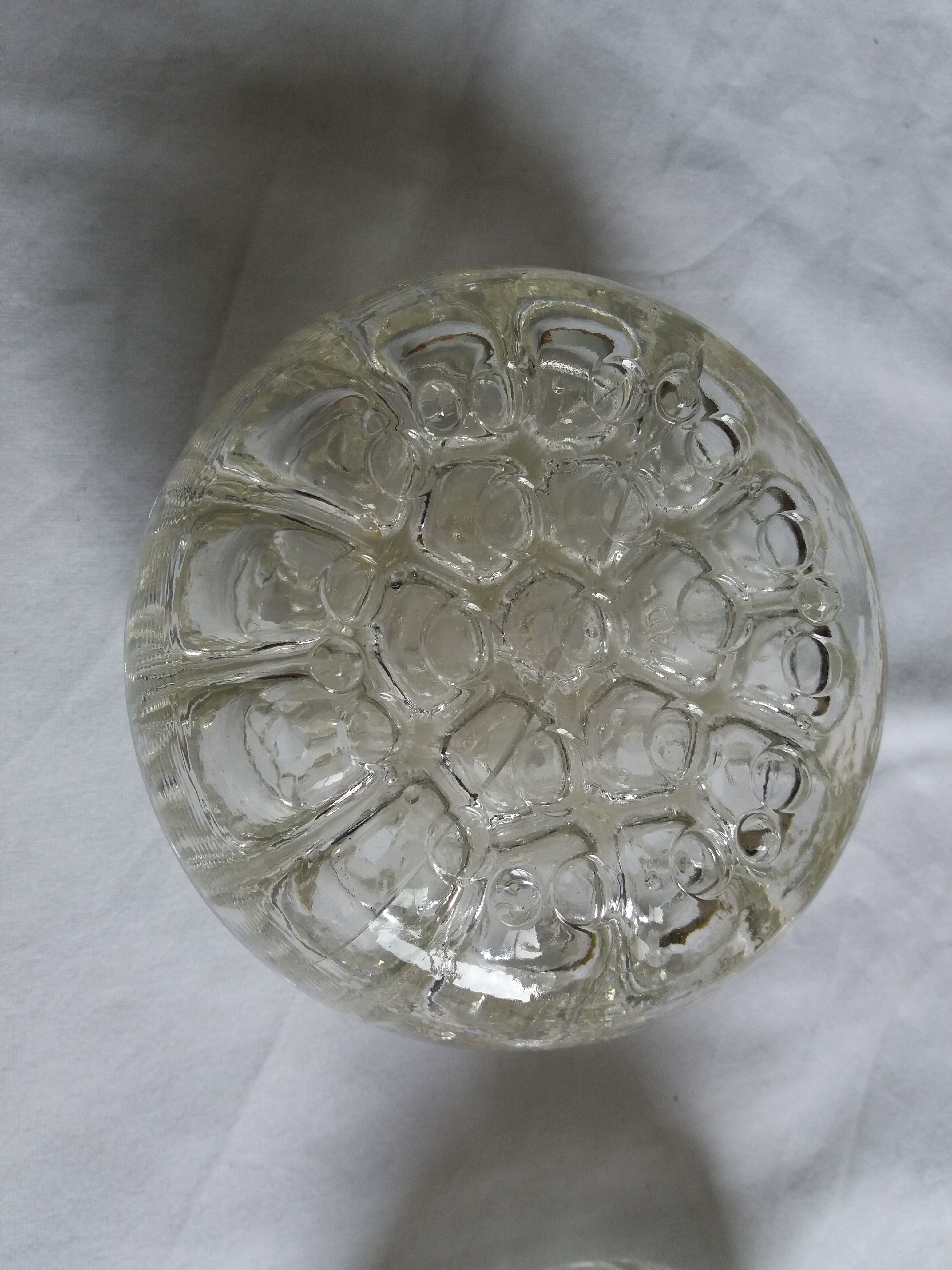 Lot 3 vases pique flowers VMC Reims