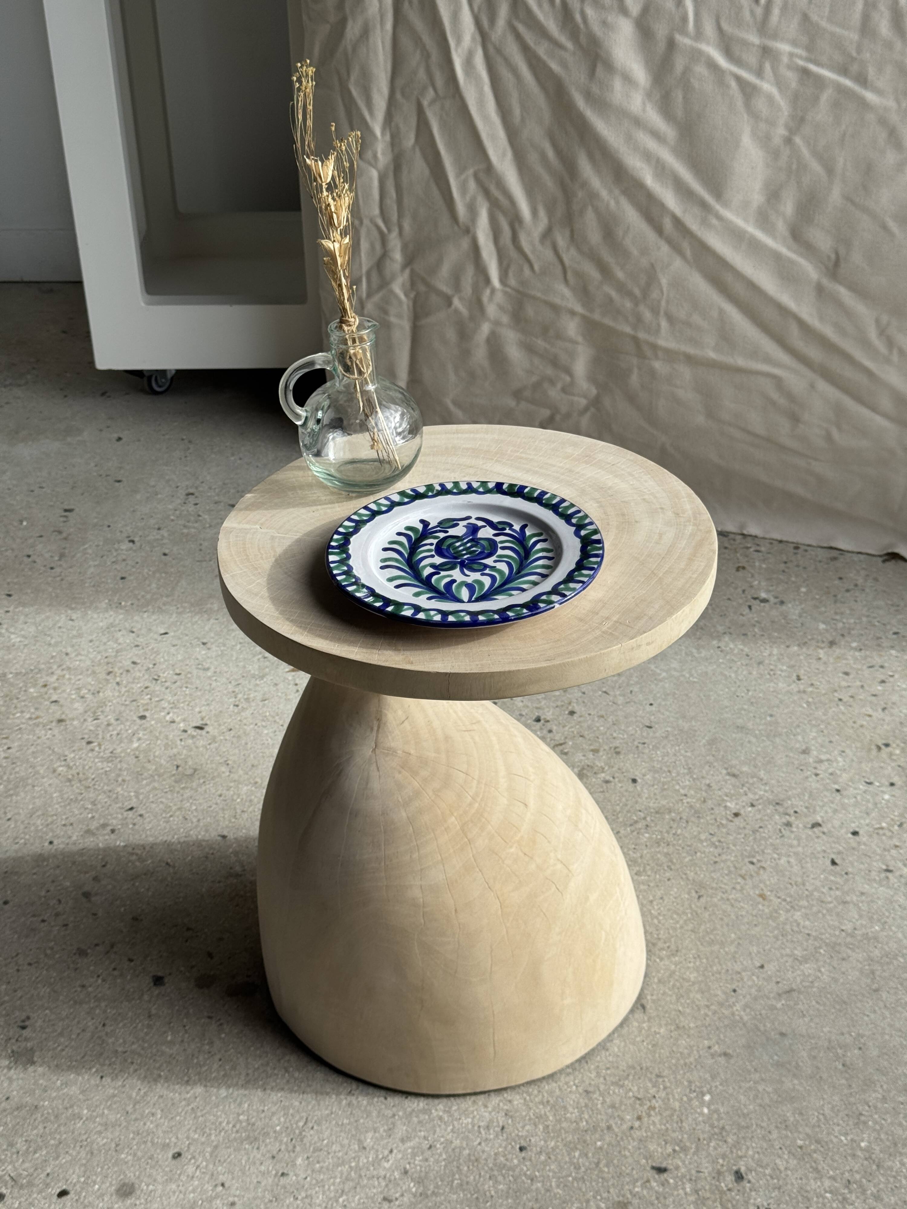 Mini round glass carafe D9 H14.5