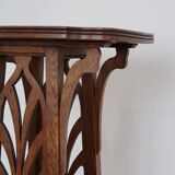 Art Deco wooden plant holder