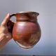 Italian glazed ceramic jar