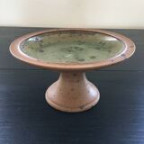 Stoneware footed cup, Corsican craftsmanship