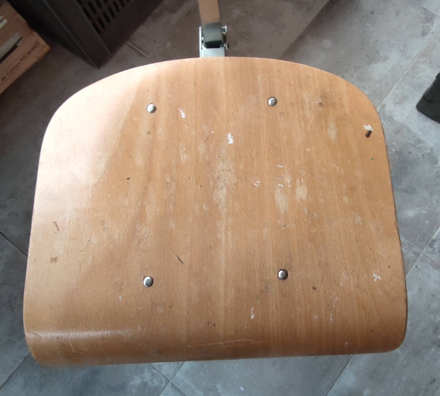 Vintage workshop chair/industrial chair