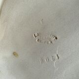 Plat à asperges Longchamp fin XIXÈME