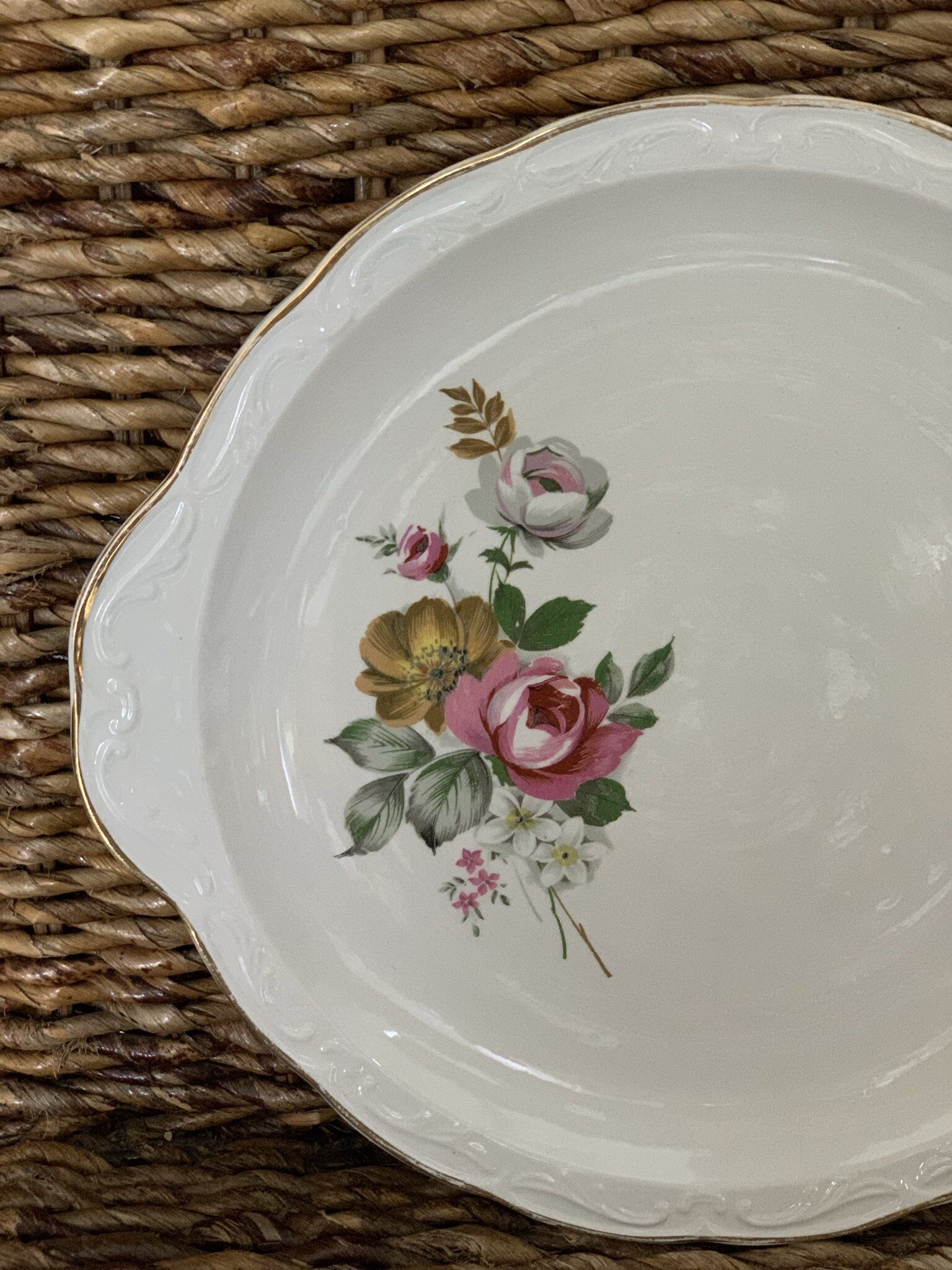 Digoin Sarreguemines pie or earthenware cake