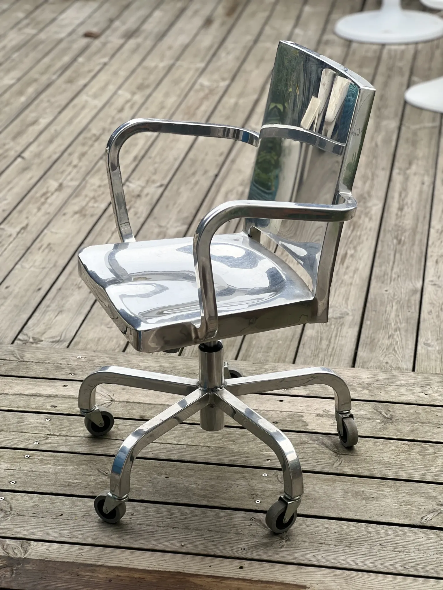 Starck Aluminium Emeco Chair