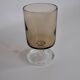 Set of 8 vintage Luminarc smoked stemmed glasses – 70s