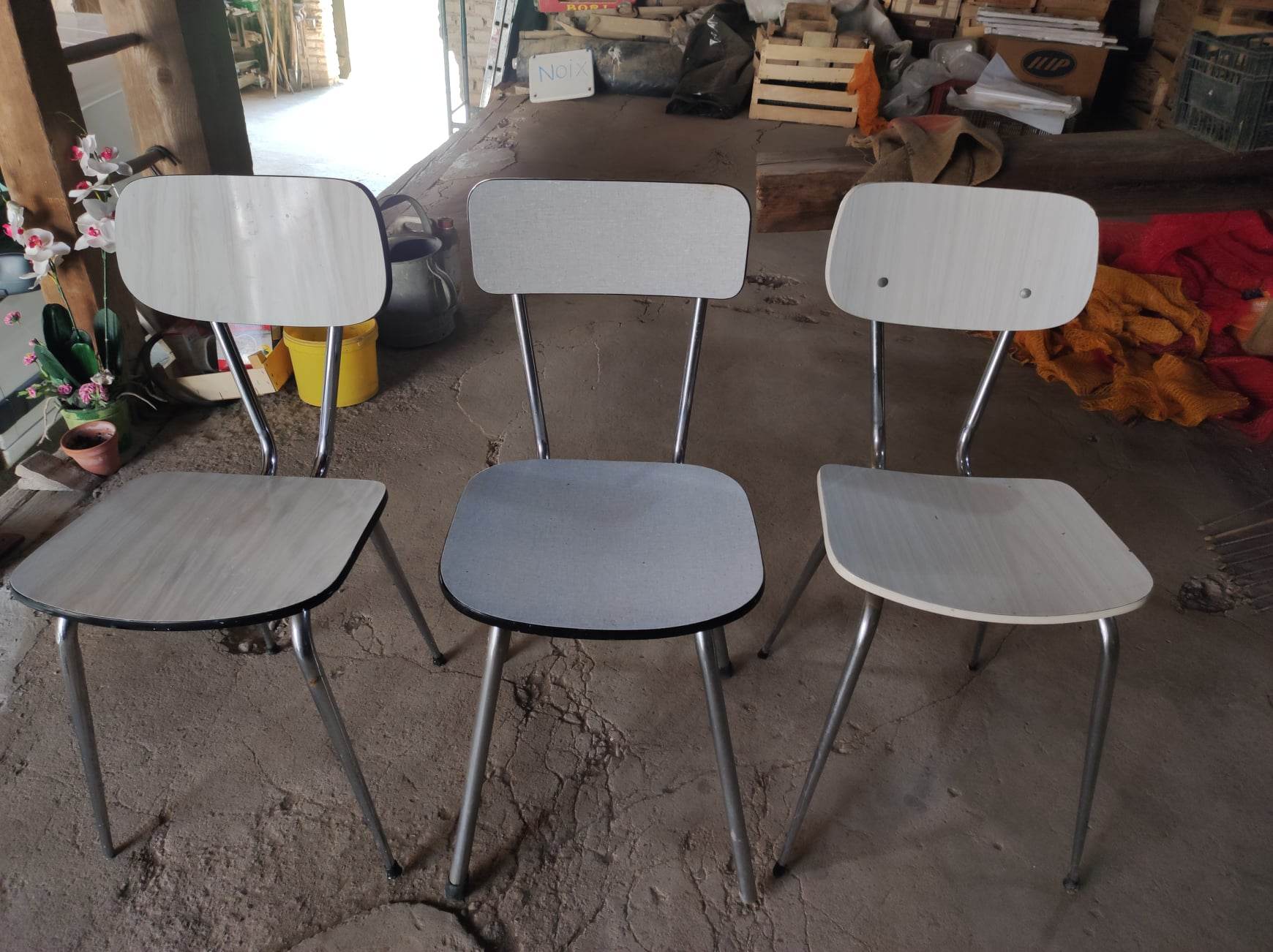 Formica chairs