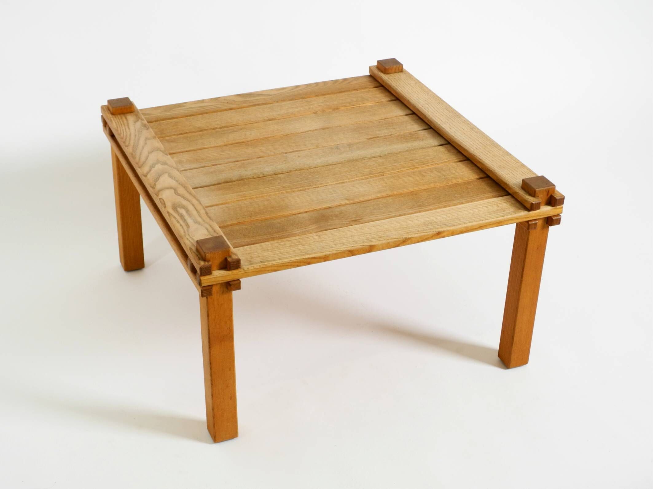1960s "Farmer Collection" coffee table by Gerd Lange for Bofinger, ash wood