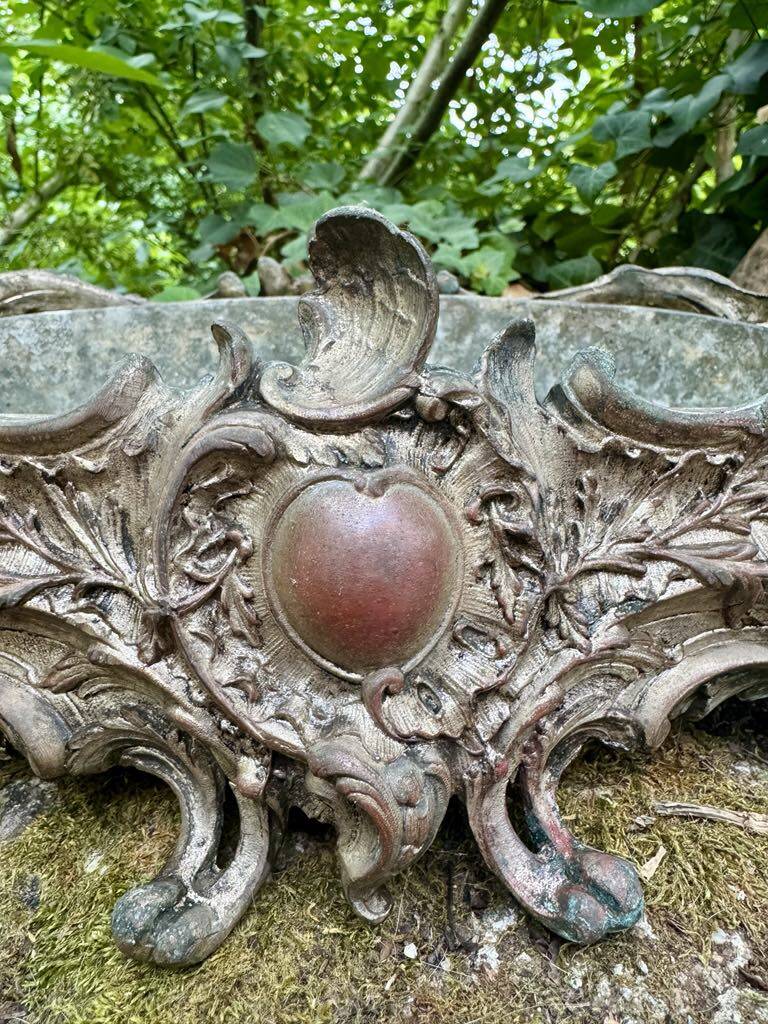 Large silver planter from the Napoleon III period