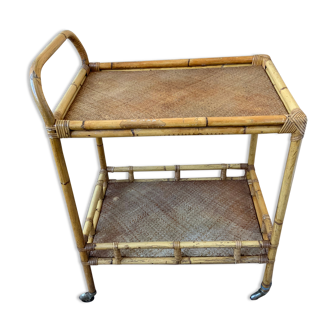 Vintage dessert or rolling table
