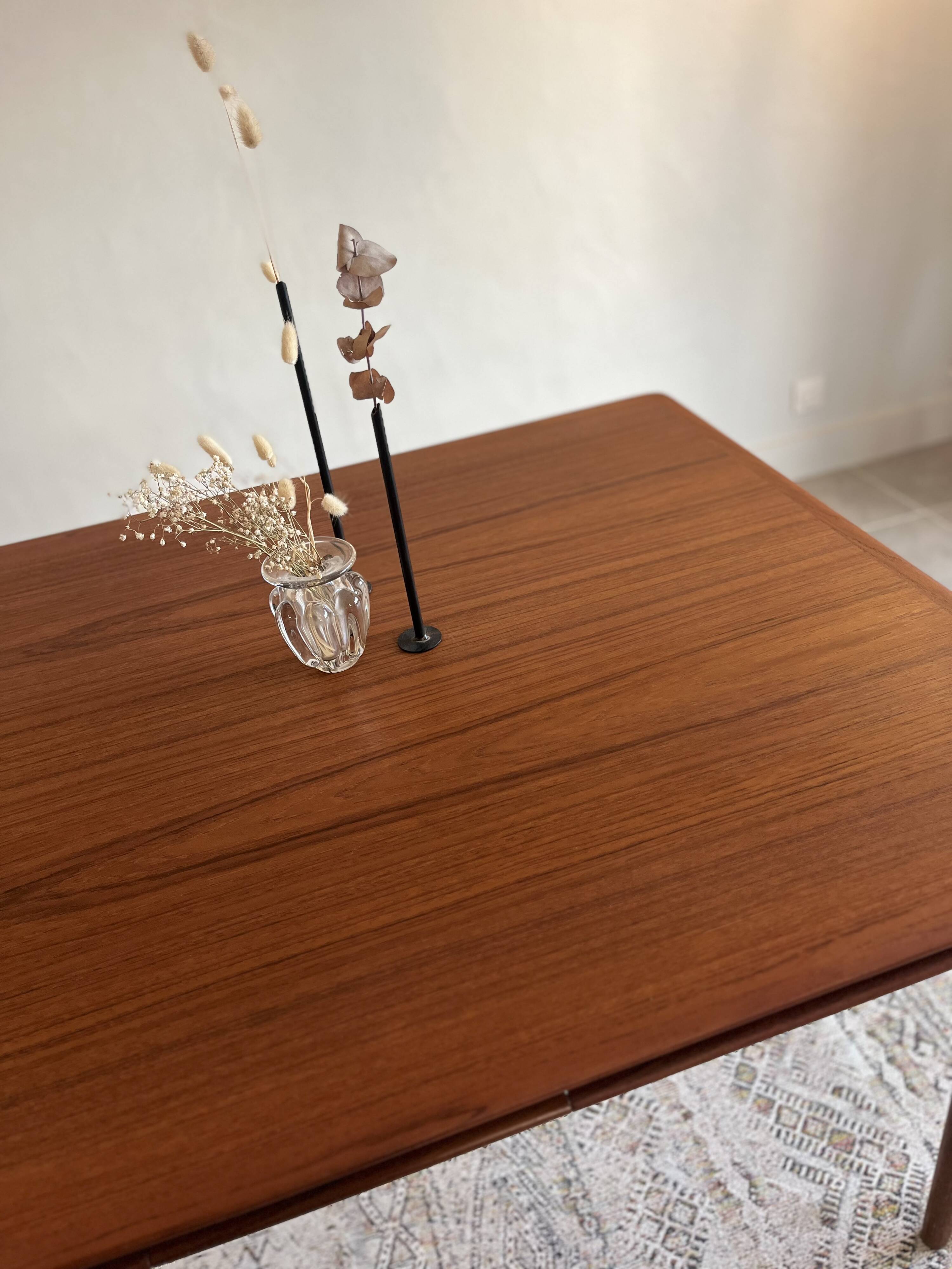 Danish extendable table Skovmand & Andersen