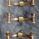 Copper bronze sconces 1930