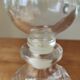 Vintage glass carafe 0.375 L