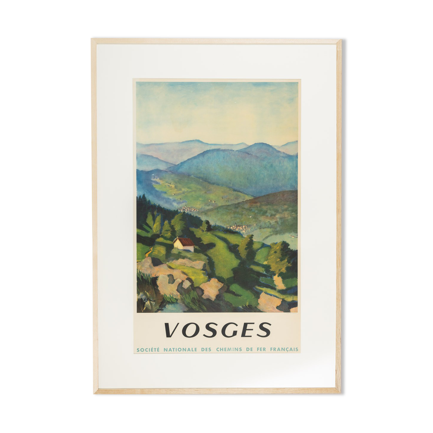 SNCF Travel Poster, Vosges, 86 x 123cm