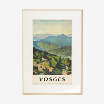 Affiche de voyage SNCF, Vosges, 86 x 123cm
