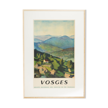 Affiche de voyage SNCF, Vosges, 86 x 123cm