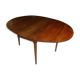 Oval folding dining table