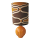 70's glass lamp