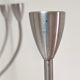 Pair of metal candlesticks model Stockholm design Hagberg Ikea vintage