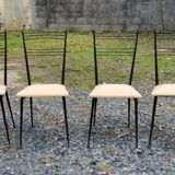 4 vintage colette gueden chairs