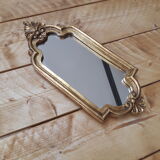 Small Golden mirror 16x37cm